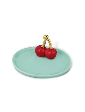 Target Bullseye Playground Summer 2026 Teal Cherry Trinket Dish